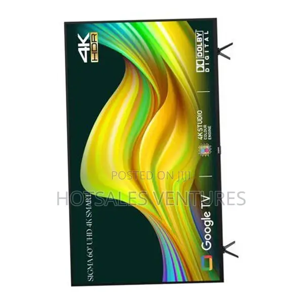 Quality SIGMA 65 Inch UHD 4K Smart Android TV -STV-KU65V6-S