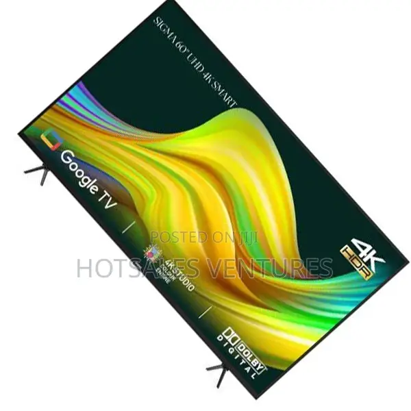 Quality SIGMA 65 Inch UHD 4K Smart Android TV -STV-KU65V6-S