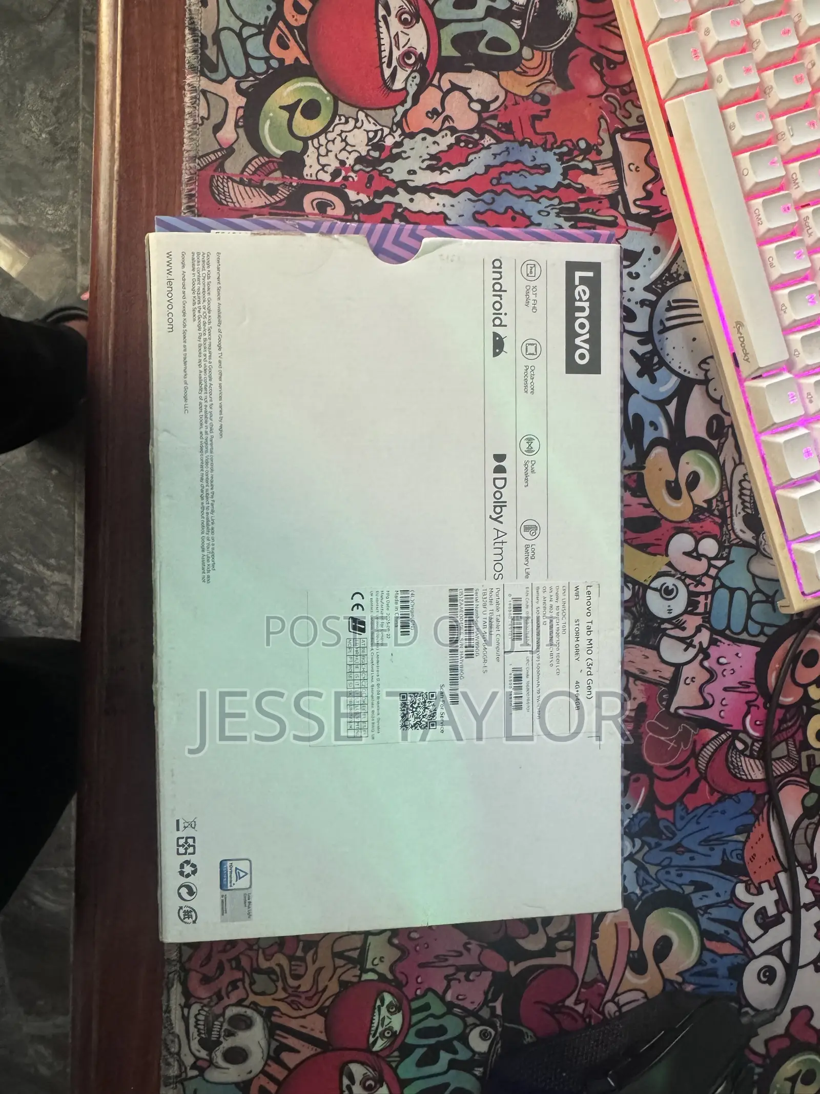 New Lenovo Tab M10 64 GB Black
