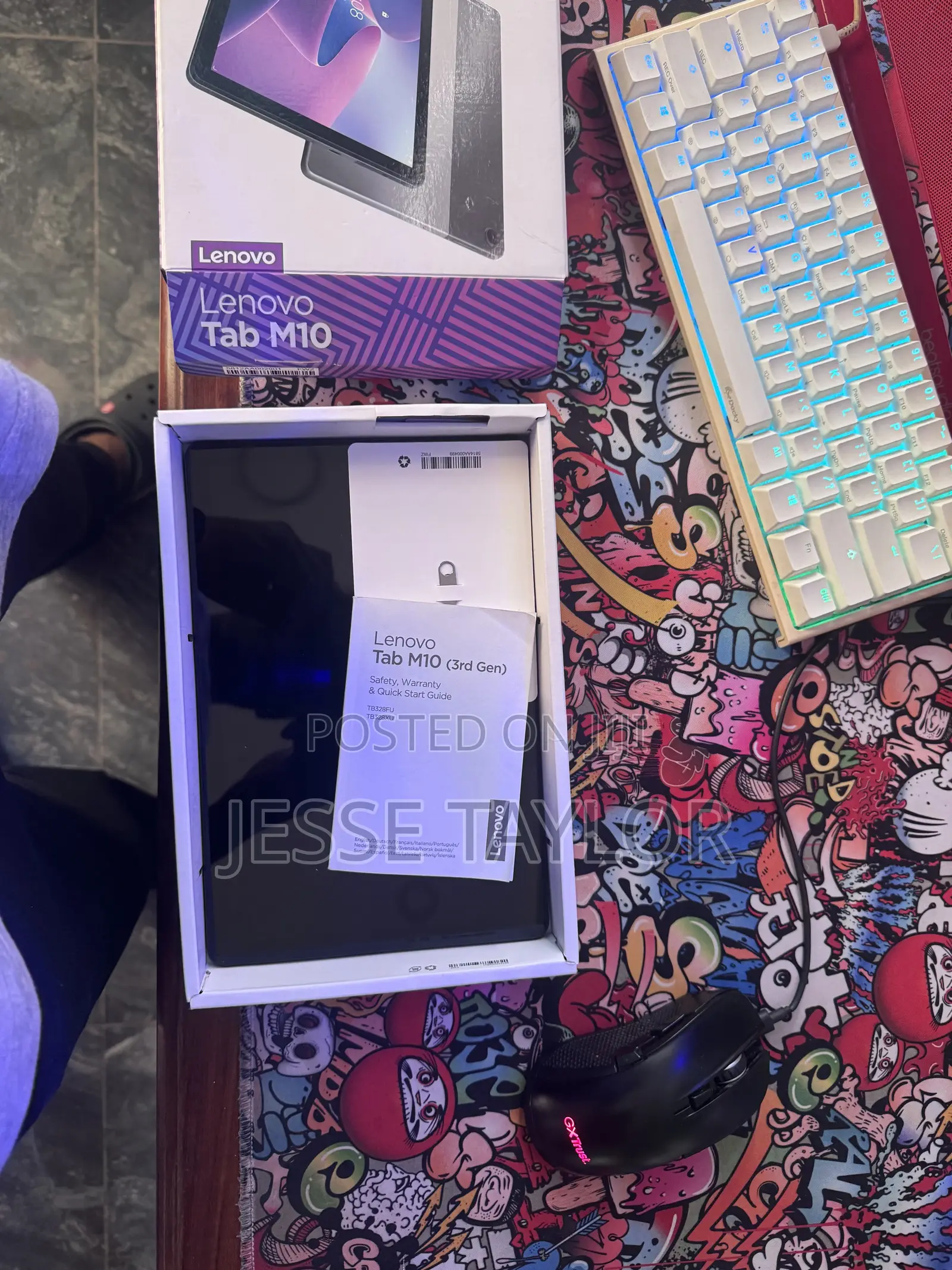 New Lenovo Tab M10 64 GB Black
