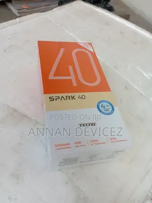 New Tecno Spark 40 256 GB Blue