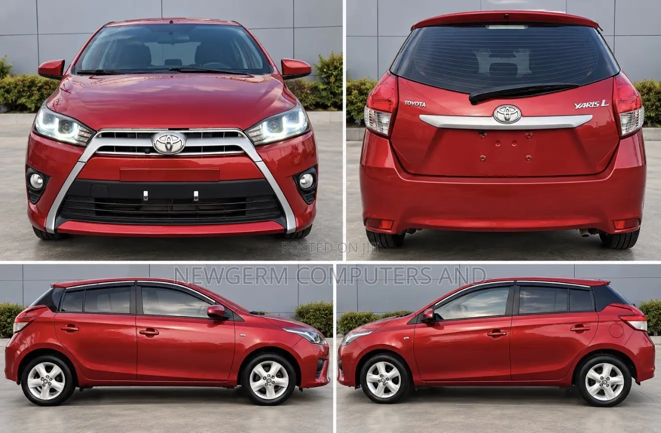 Toyota Yaris L Hatchback 5dr 2016 Red