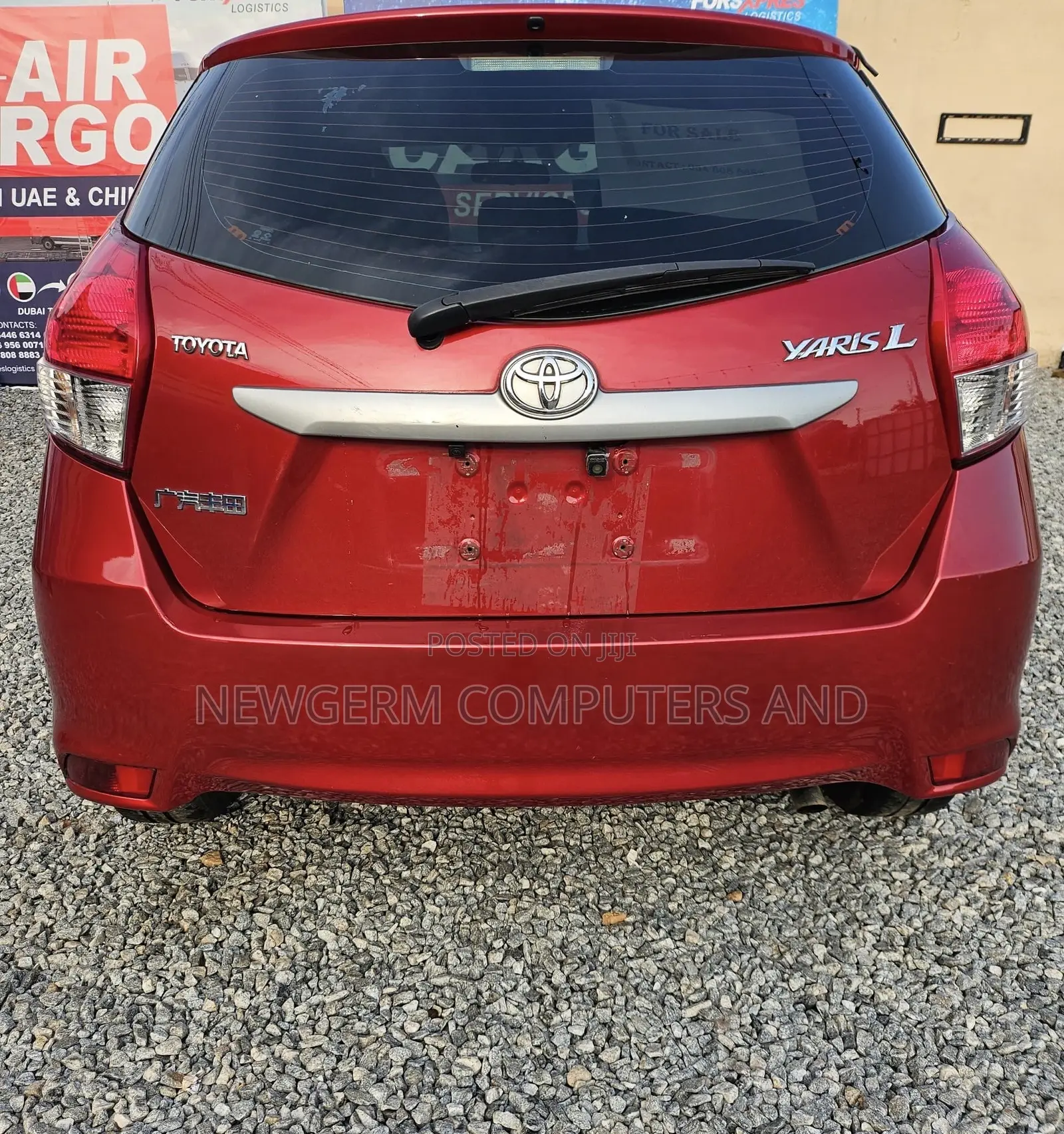 Toyota Yaris L Hatchback 5dr 2016 Red