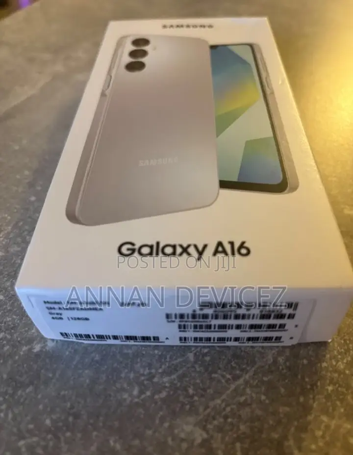 New Samsung Galaxy A16 5G 256 GB Gray