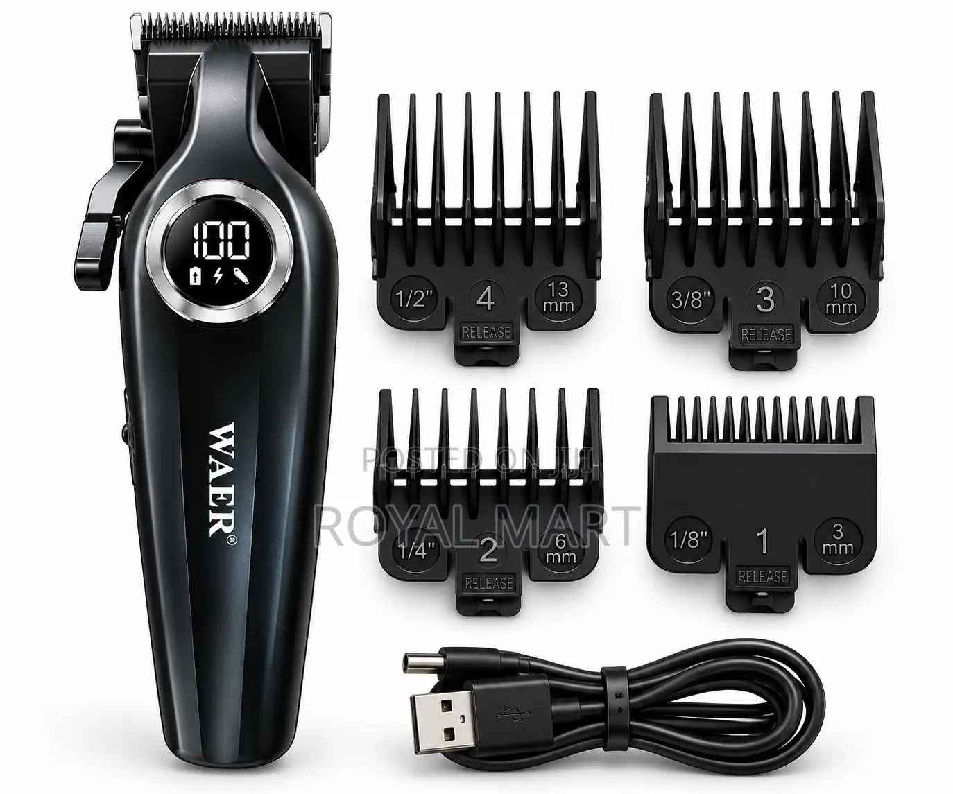 WAER Professional Hair Clipper – WA-6202