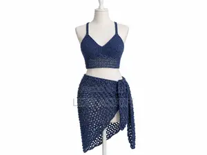 YARNED Crochet Two-Piece Set