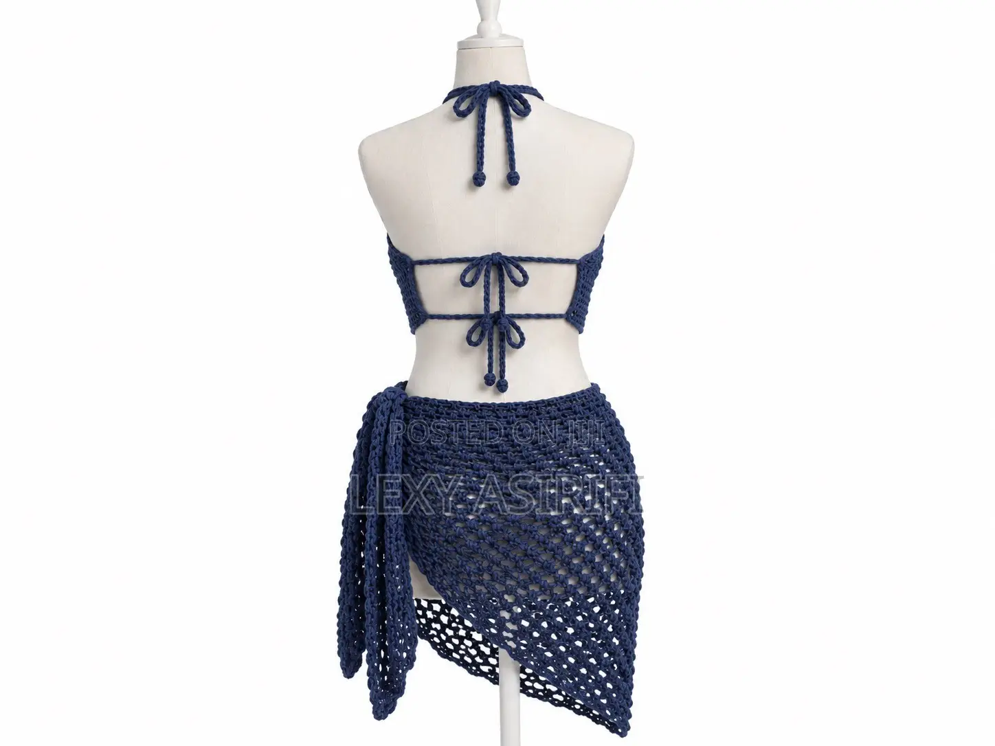 YARNED Crochet Two-Piece Set