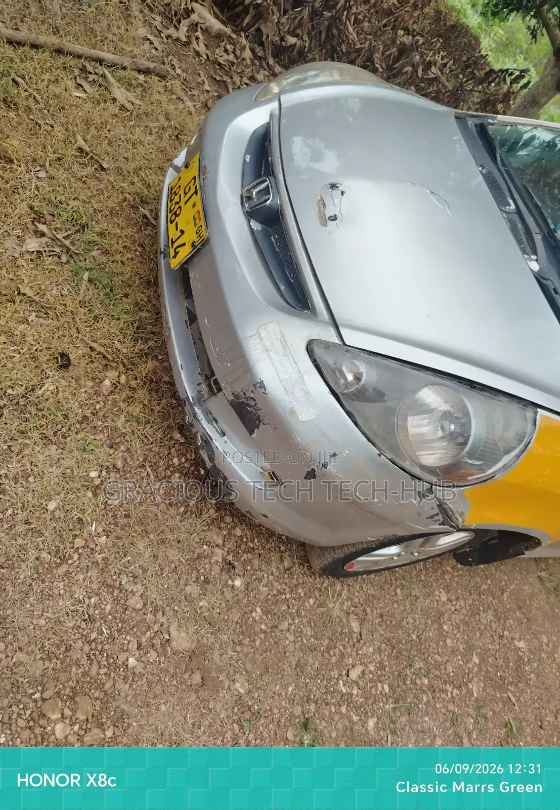 Honda Fit Sport FWD 2007 Silver