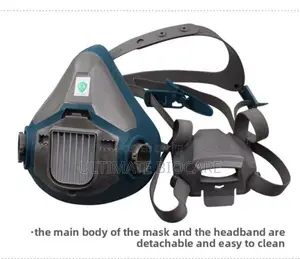 3M 6502QL Half Facepiece Respirator With ABEK1 Multi-Gas Filter