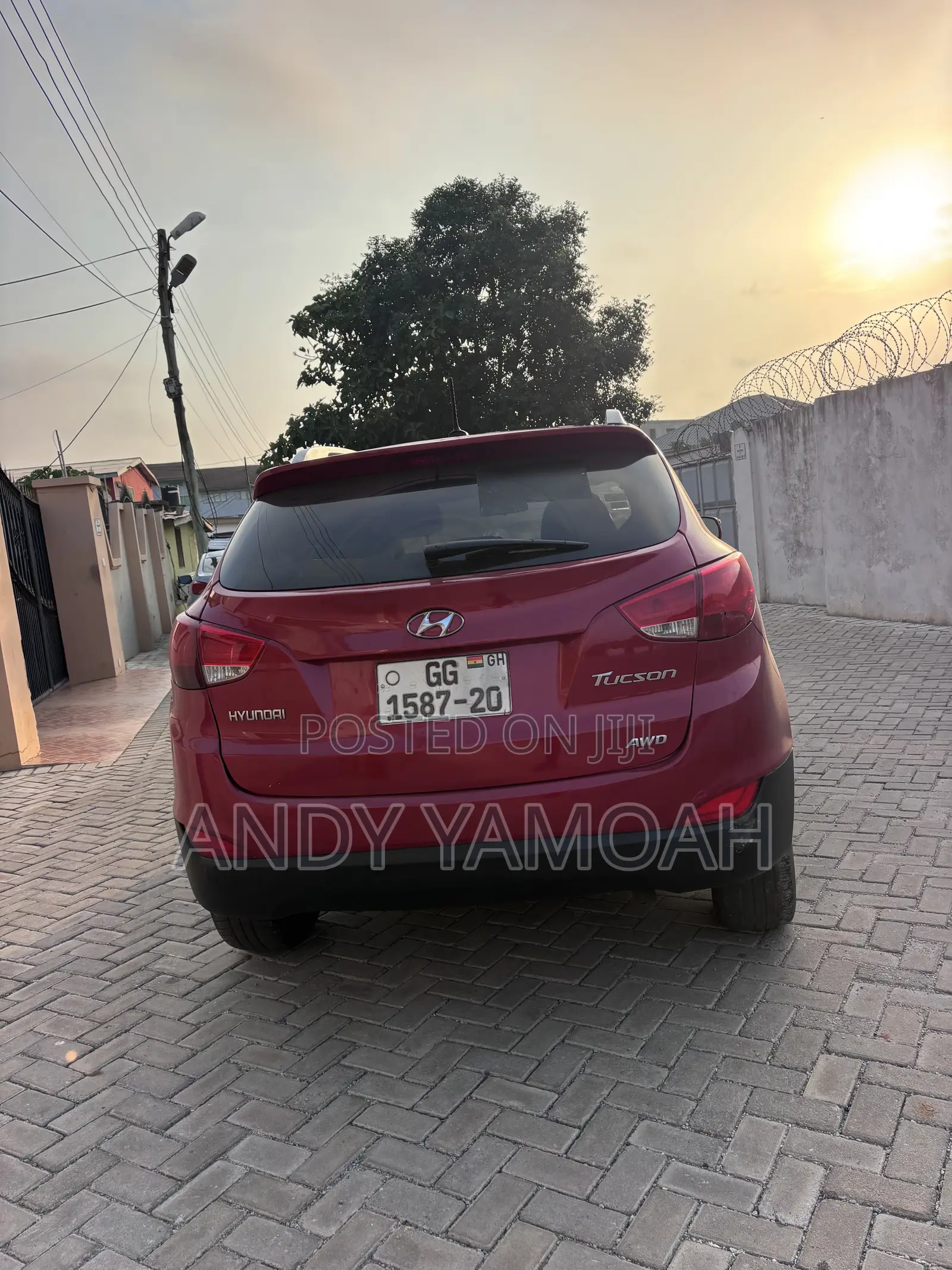 Hyundai Tucson 2013 Red