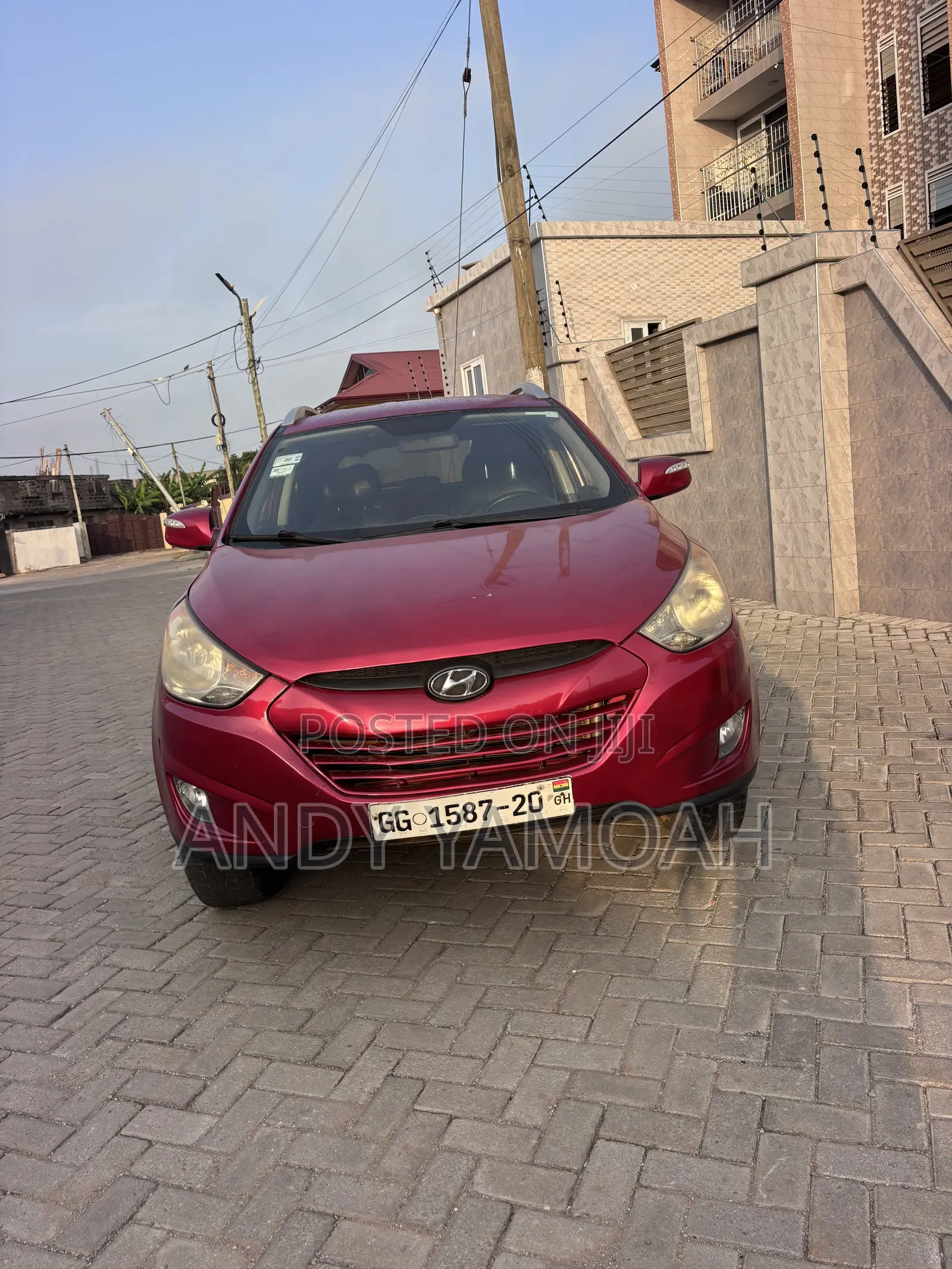 Hyundai Tucson 2013 Red