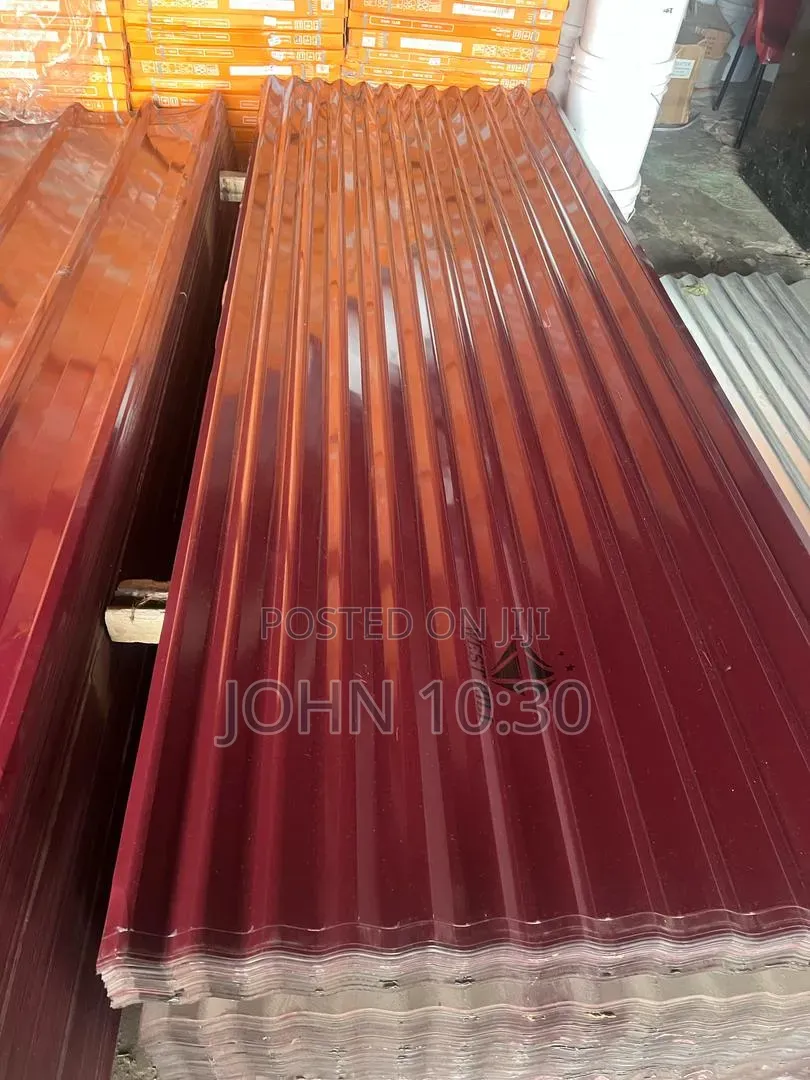 Wine Colour PPGR Roofing Sheets –( Wholesale )