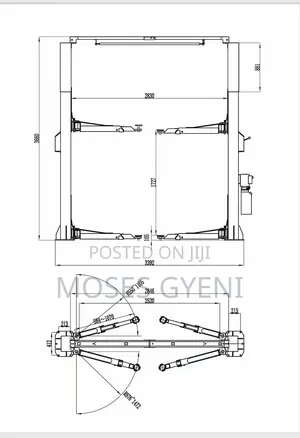 Amt 4ton Two Post Lift