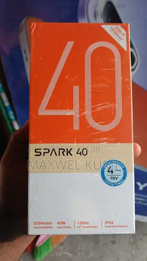 New Tecno Spark 40 256 GB Gray