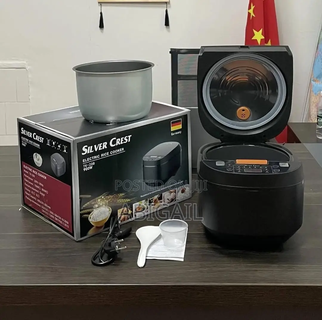 5L Digital Silver Crest Rice Cooker