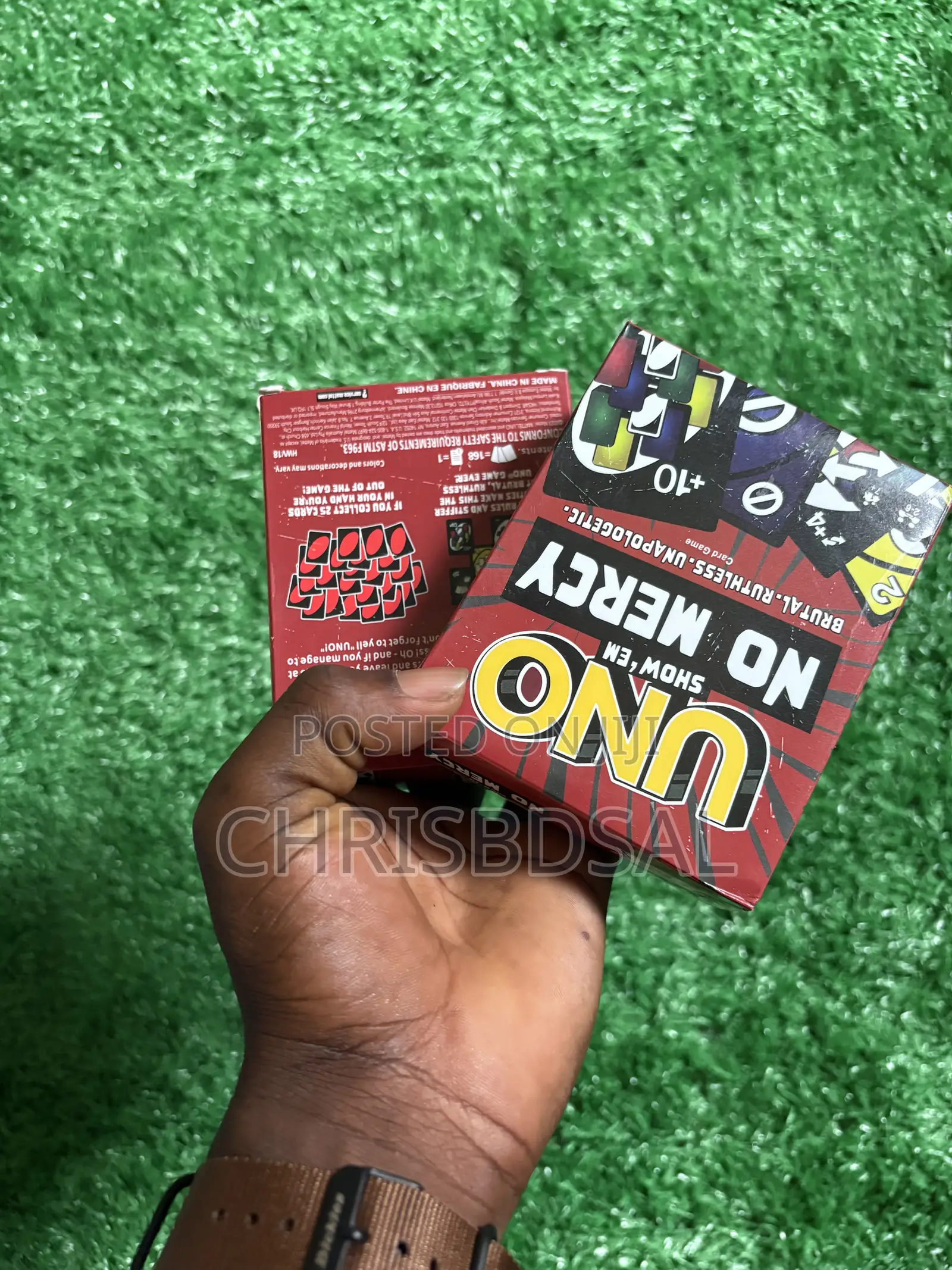 Uno +10 No Mercy Cards