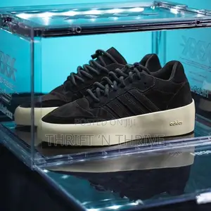 Black Adidas X Fear of God Athletics 86 Lo