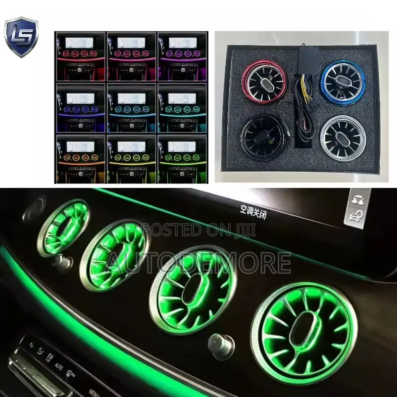 Mercedes Benz -Style Led Turbine Air Vent