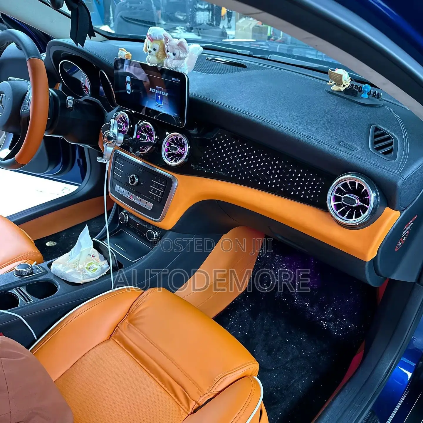 Mercedes Benz -Style Led Turbine Air Vent