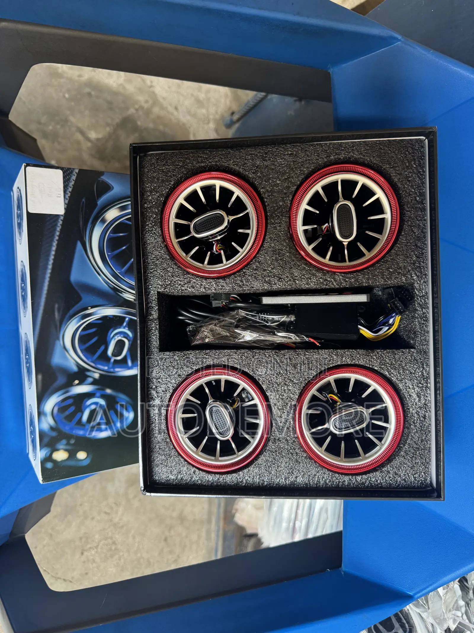 Mercedes Benz -Style Led Turbine Air Vent