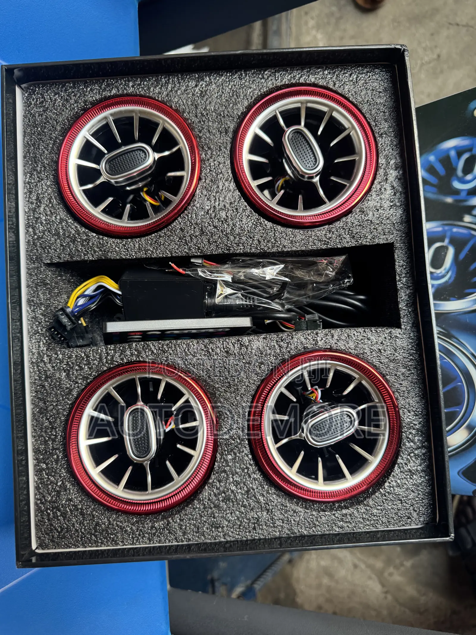 Mercedes Benz -Style Led Turbine Air Vent