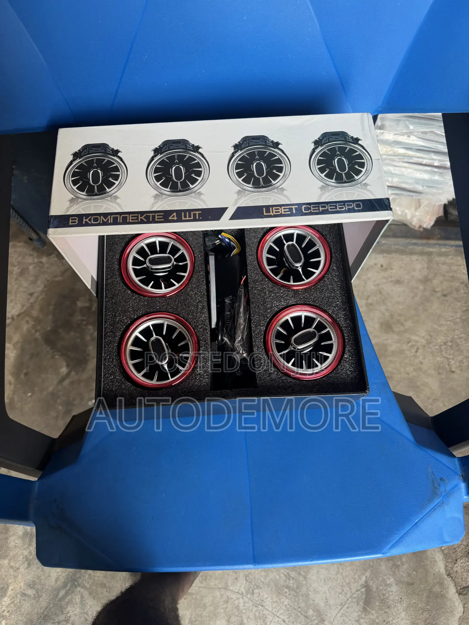 Mercedes Benz -Style Led Turbine Air Vent