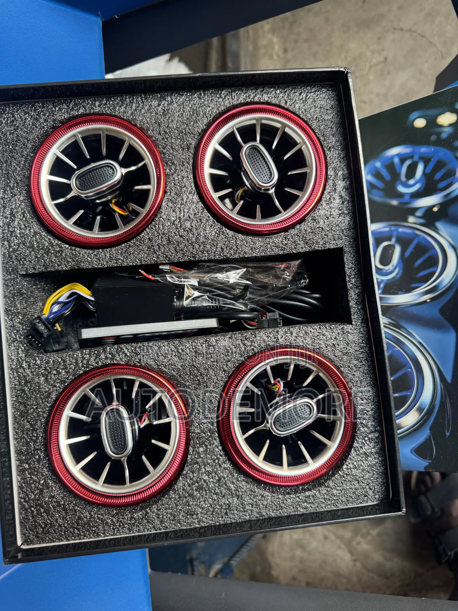 Mercedes Benz -Style Led Turbine Air Vent