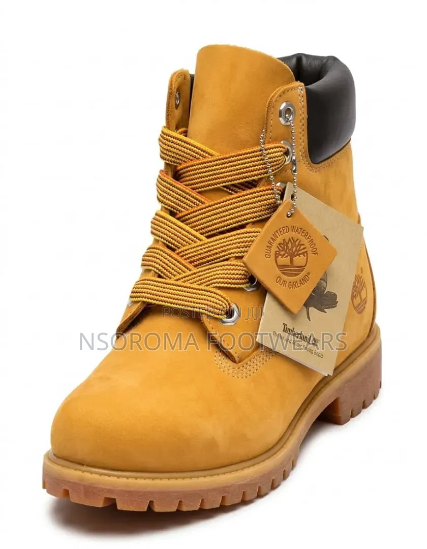 Quality Unisex Timberland Boots – Sizes 37–45, Different Colours Avail