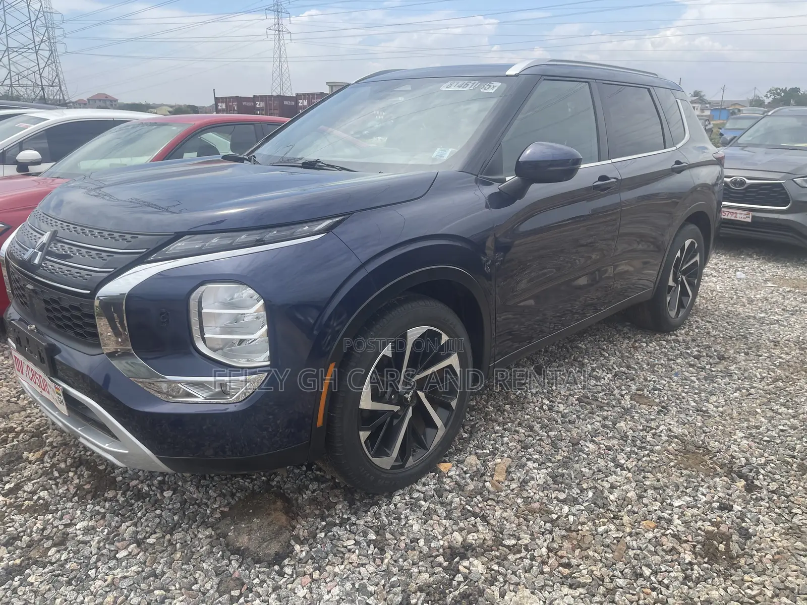 Mitsubishi Outlander SEL Launch Edition 2022 Blue