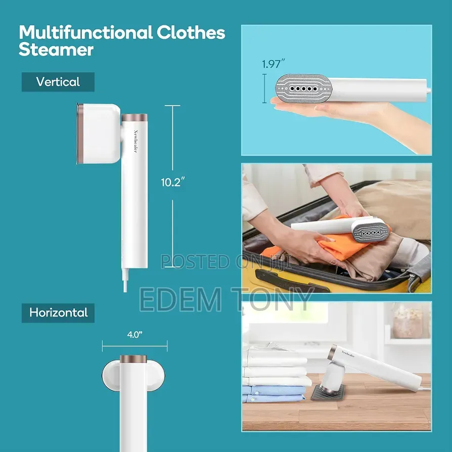 Newbealer Pro Handheld Garment Steamer (Model NB316C)