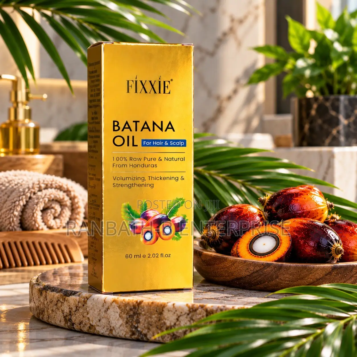 FIXXIE Batana Oil for Hair & Scalp – 60 Ml | Raw & Natural