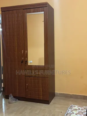 2 -1 Wooden Wardrobe With Patesion