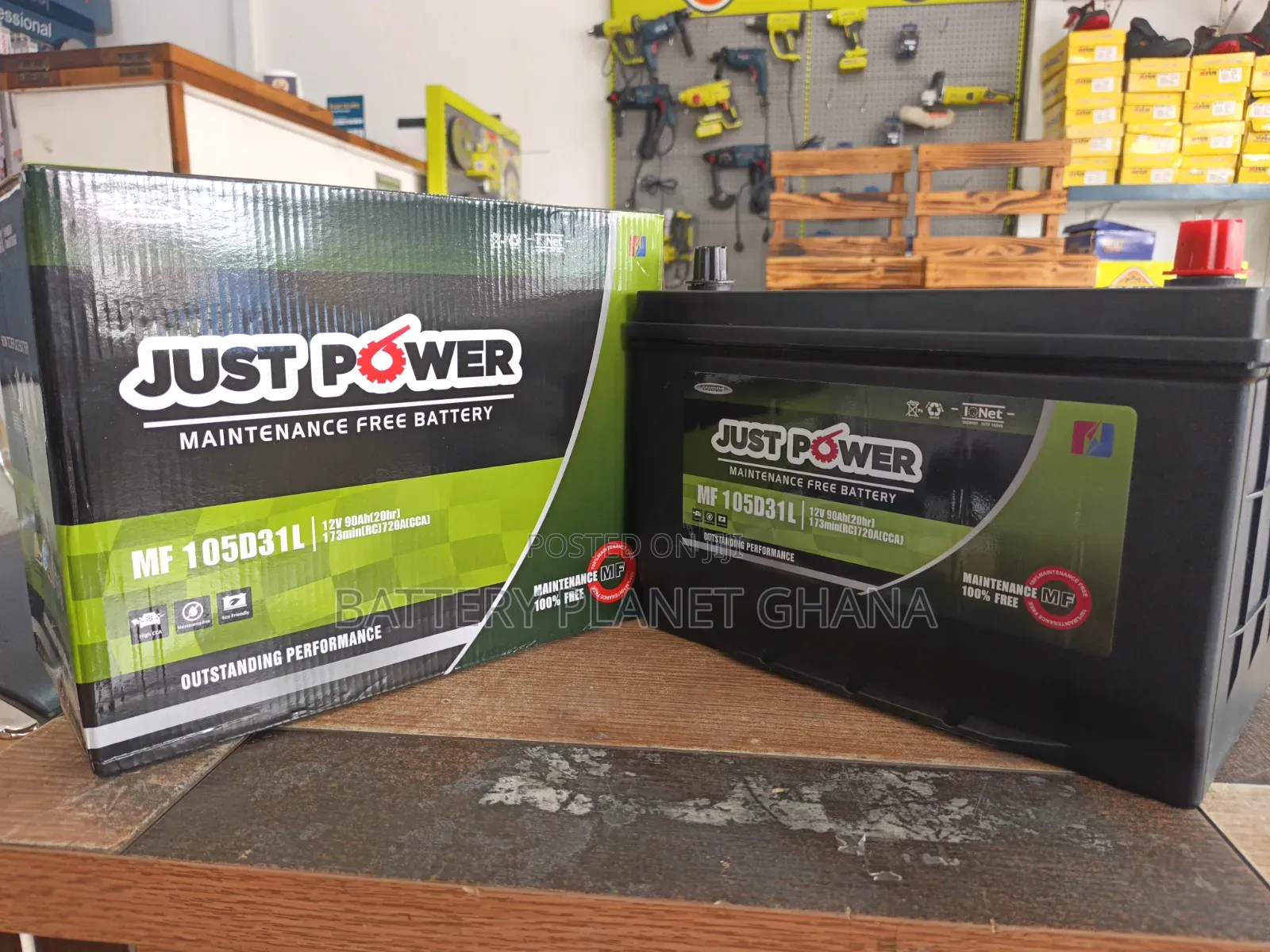 17 Plates Battery Just Power