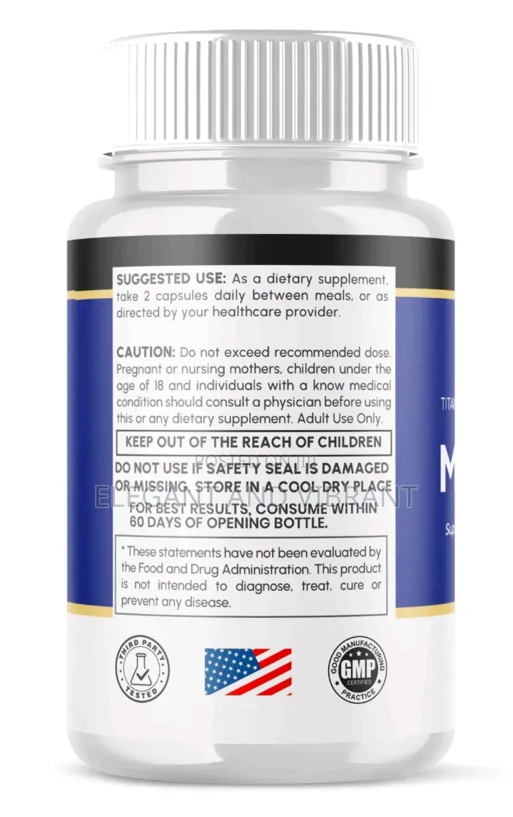 MemoryVitali Nootropic Natural Brain Supplement 4 Memory Vitali 60Caps