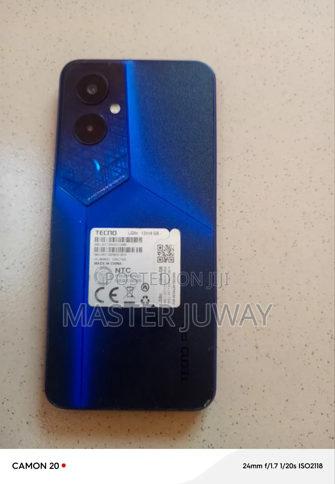 Tecno Pova 4 Pro 256 GB Blue