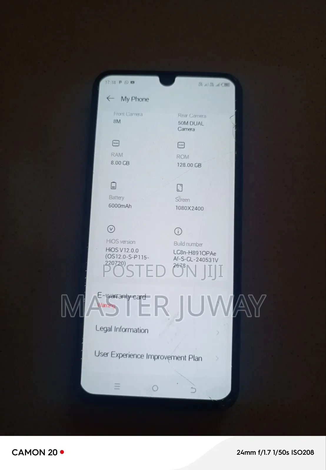 Tecno Pova 4 Pro 256 GB Blue