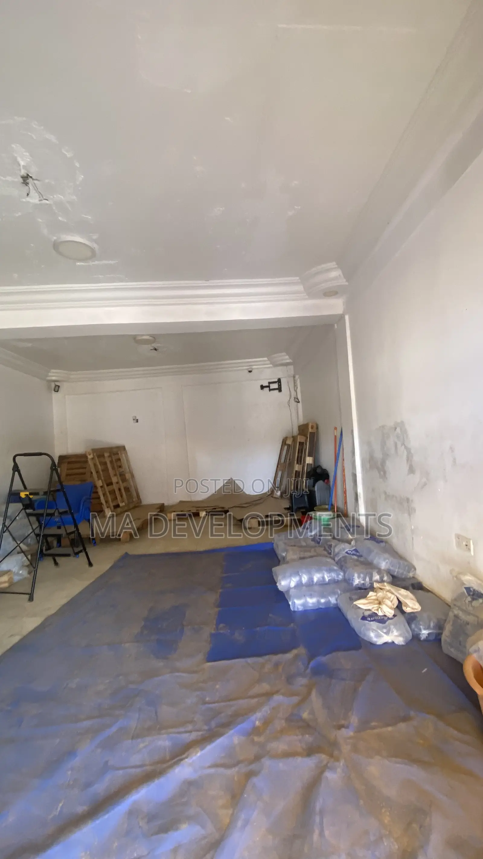 Spacious Shop for Rent at Mile 7 Chantain by the Tarred Road