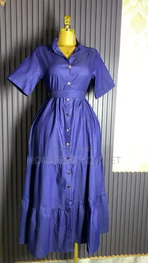Light Jeans Colored Dress