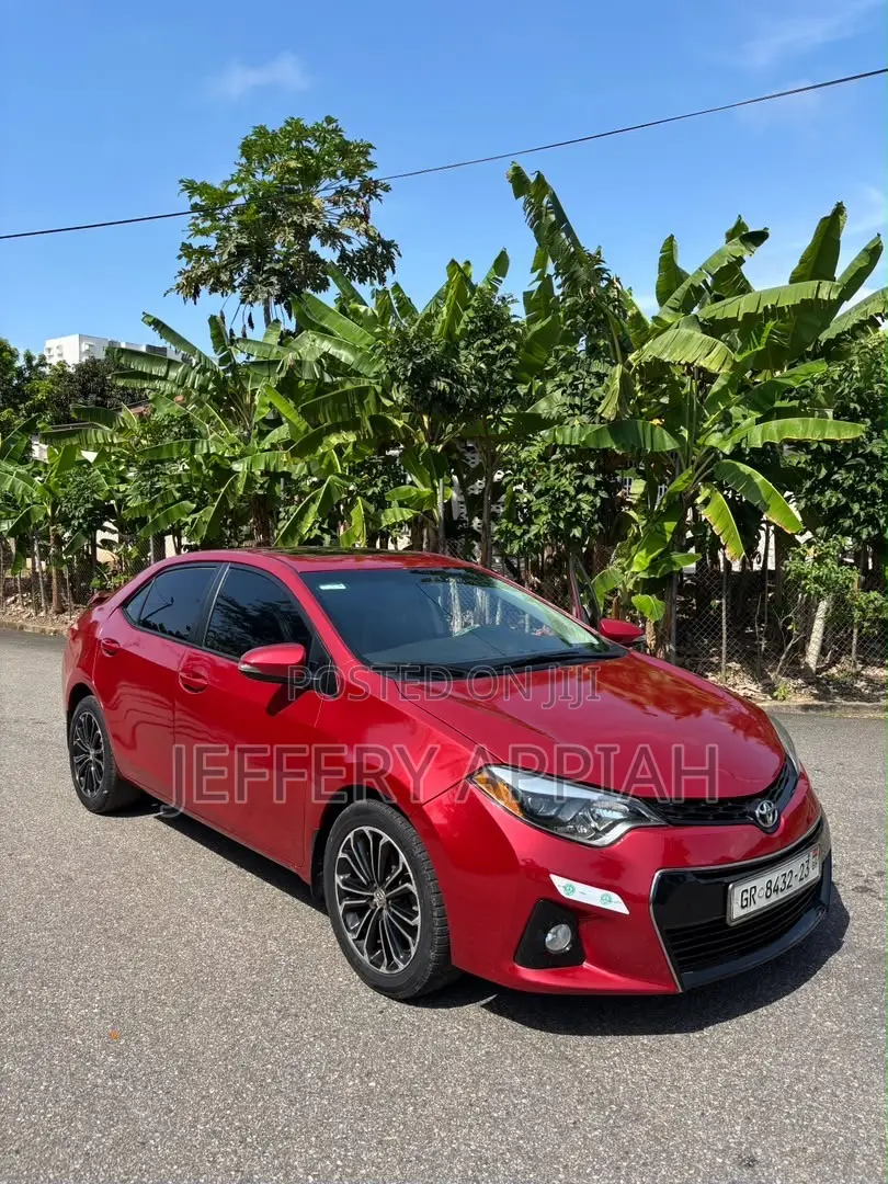 Toyota Corolla S Plus 4dr Sedan (1.8L 4cyl CVT) 2015 Red