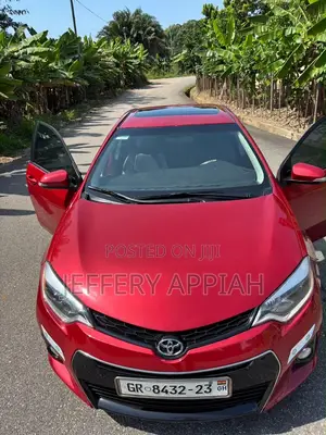 Toyota Corolla S Plus 4dr Sedan (1.8L 4cyl CVT) 2015 Red