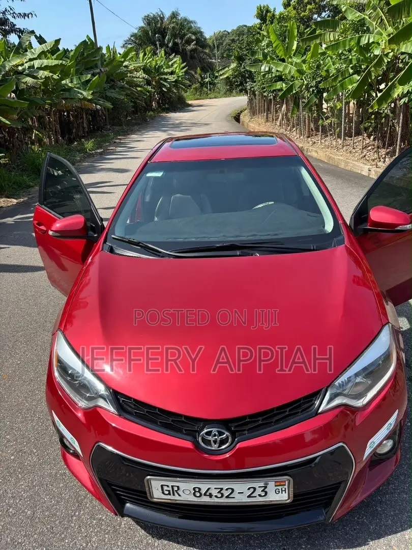 Toyota Corolla S Plus 4dr Sedan (1.8L 4cyl CVT) 2015 Red