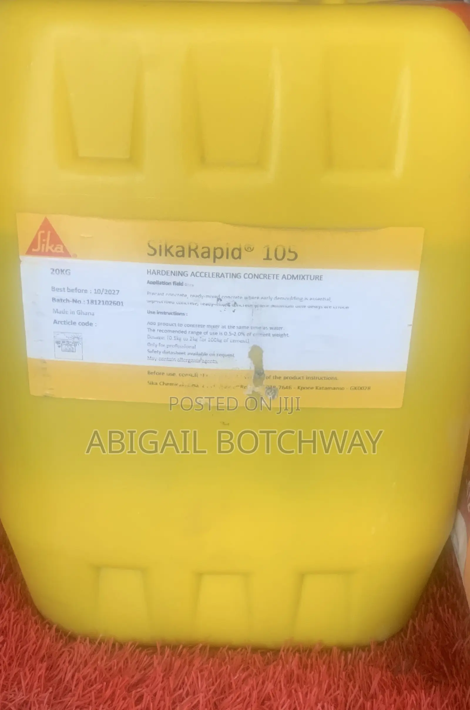 Sika Rapid 105 20kg