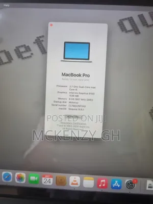 Laptop Apple MacBook Pro 2015 8GB Intel Core i5 SSD 128GB