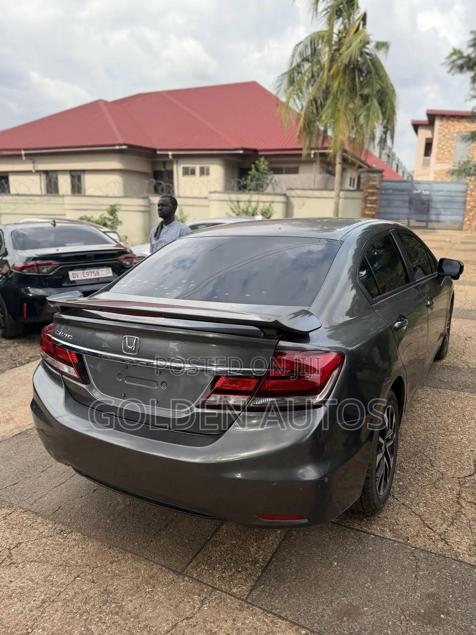 Honda Civic EX-L 4dr Sedan (1.8L 4cyl CVT) 2015 Gray
