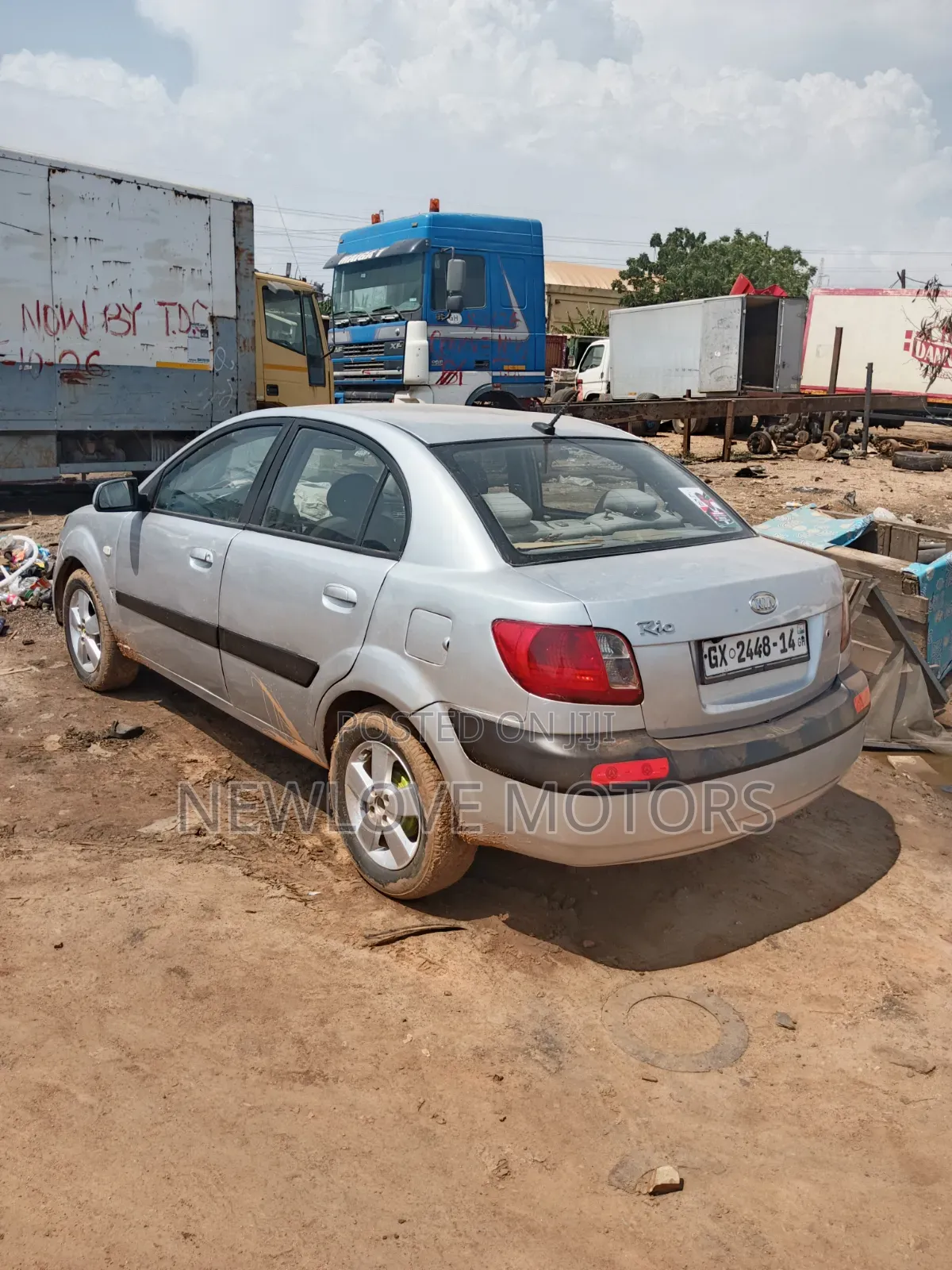 Kia Rio 1.6 2007 Gray