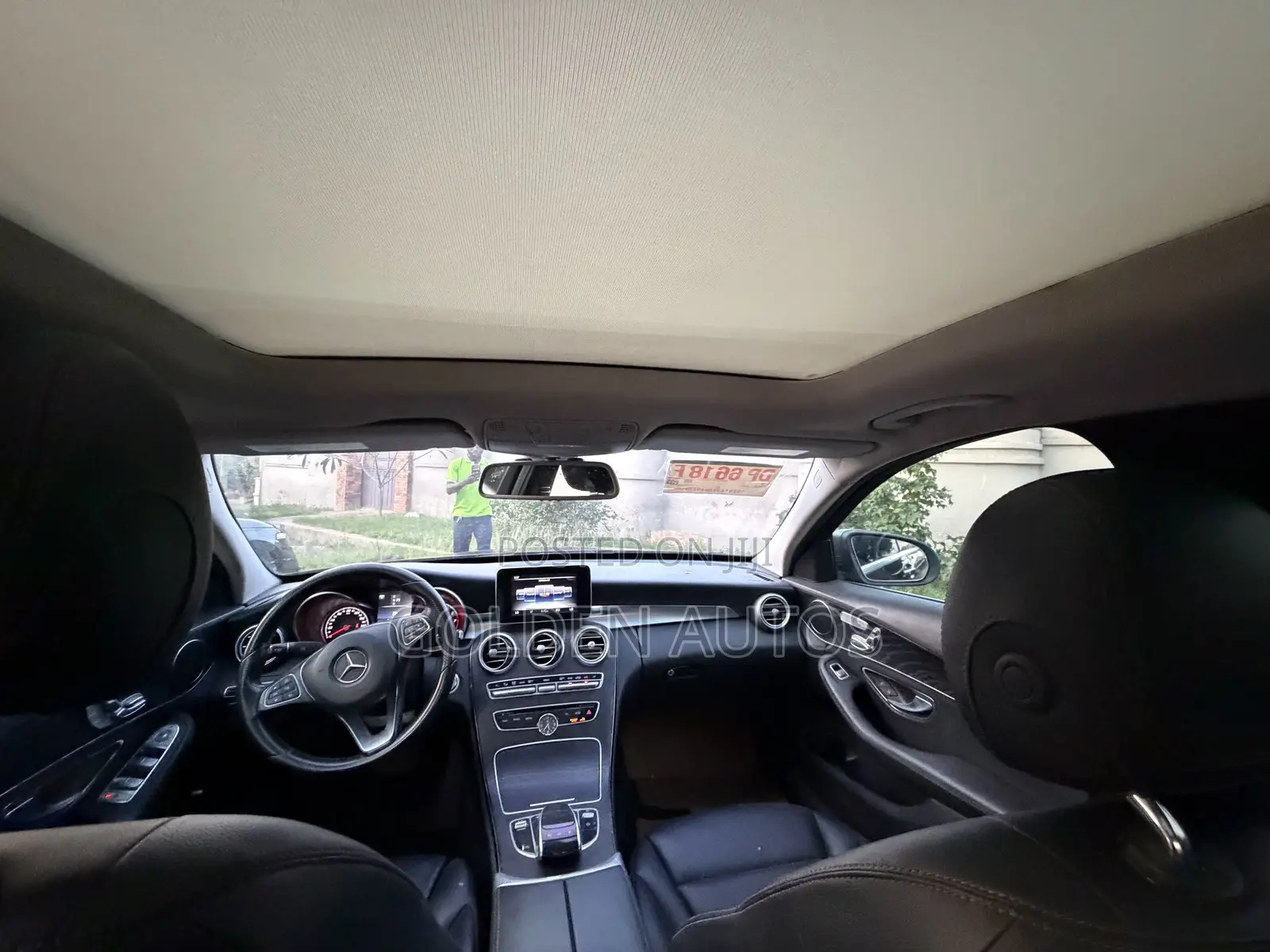 Mercedes-Benz C300 Sport 4Matic Sedan AWD (2.0L 4cyl 7A) 2017 Black