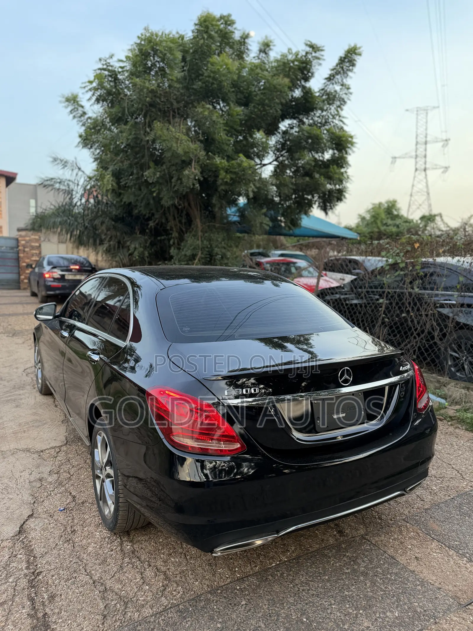 Mercedes-Benz C300 Sport 4Matic Sedan AWD (2.0L 4cyl 7A) 2017 Black