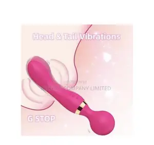 2 in 1 Double Head Magic Wand Vibrator for Women G-Spot Vibrator