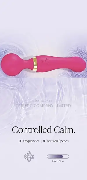 2 in 1 Double Head Magic Wand Vibrator for Women G-Spot Vibrator