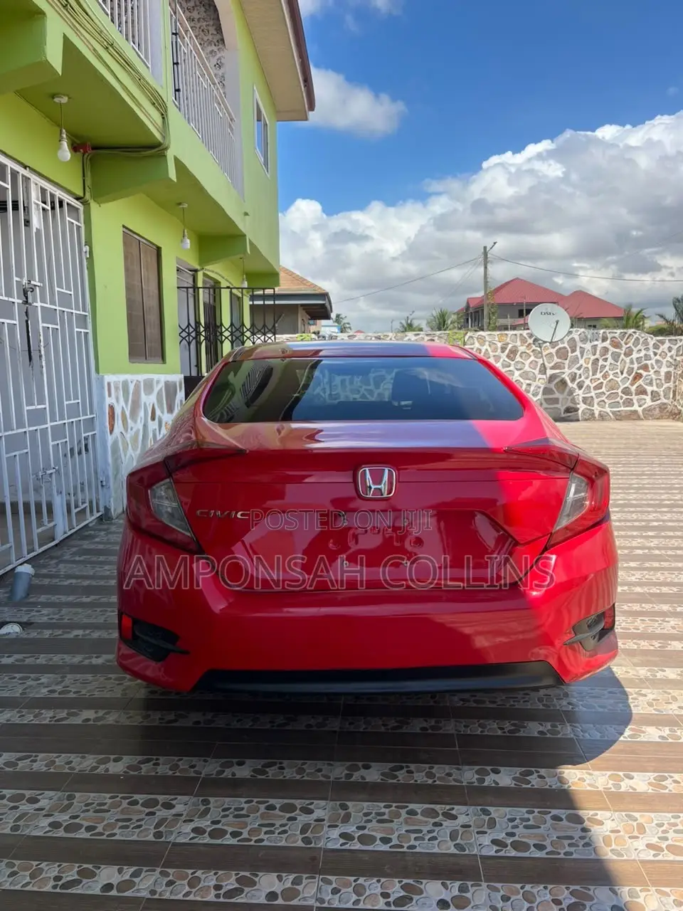 Honda Civic 2019 Red